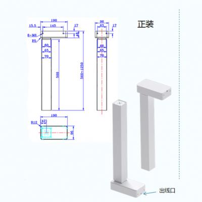 三節(jié)立柱-B02款(方形)